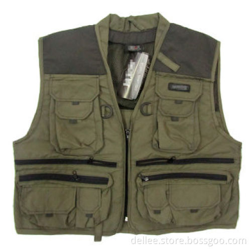 Fishing Vests, T/C Material, Suitable for Adult, Comfortable, Country Design